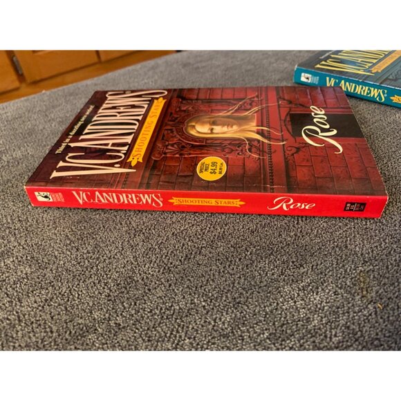 V.C. Andrews "Shooting Stars: Rose" Paperback Book - Picture 4 of 5